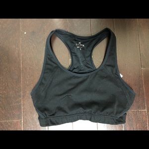 Athleta Double Dare Bra in Black